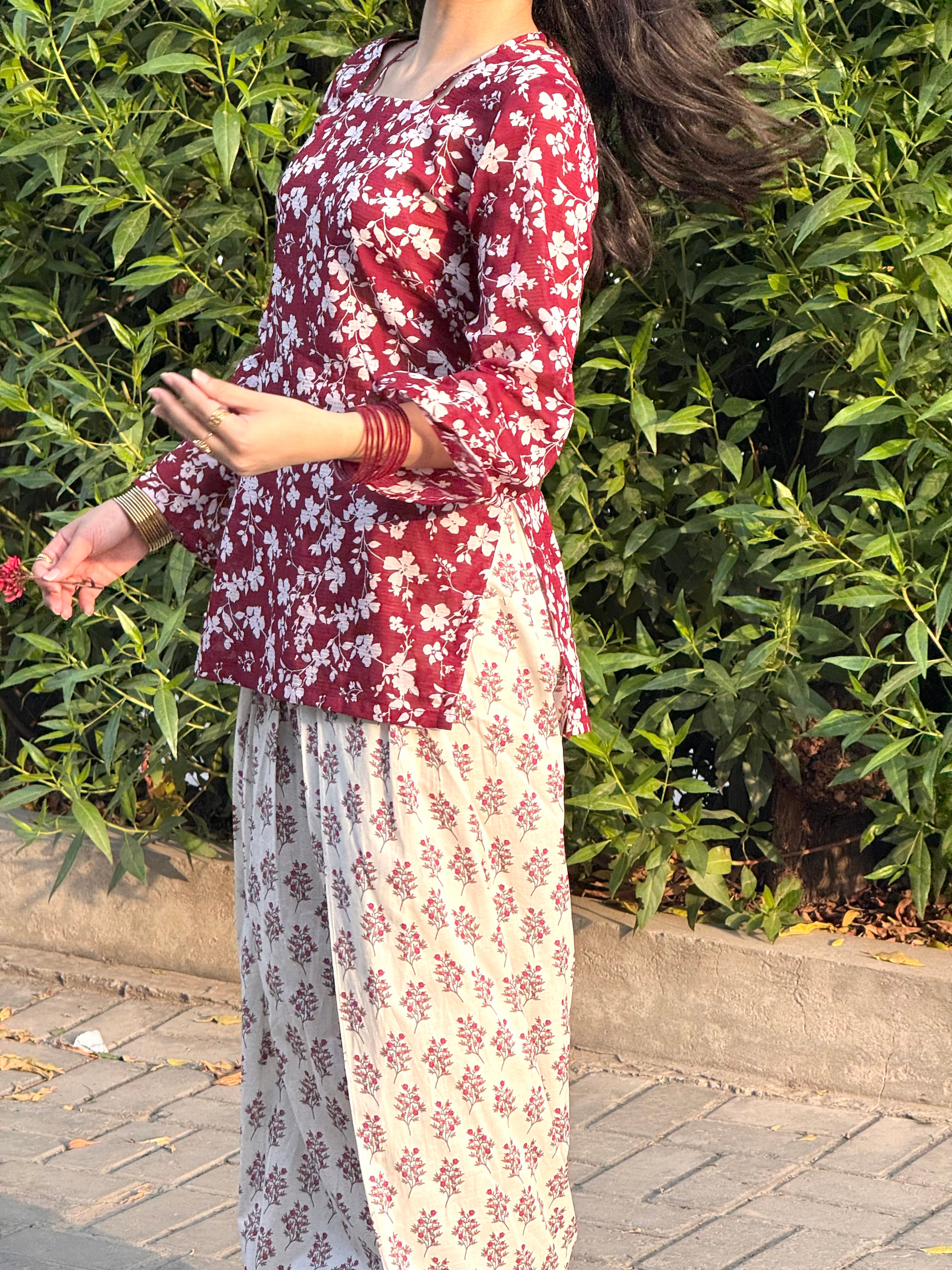 Roselle Kurti Set