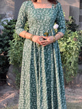 Emerald Anarkli frock