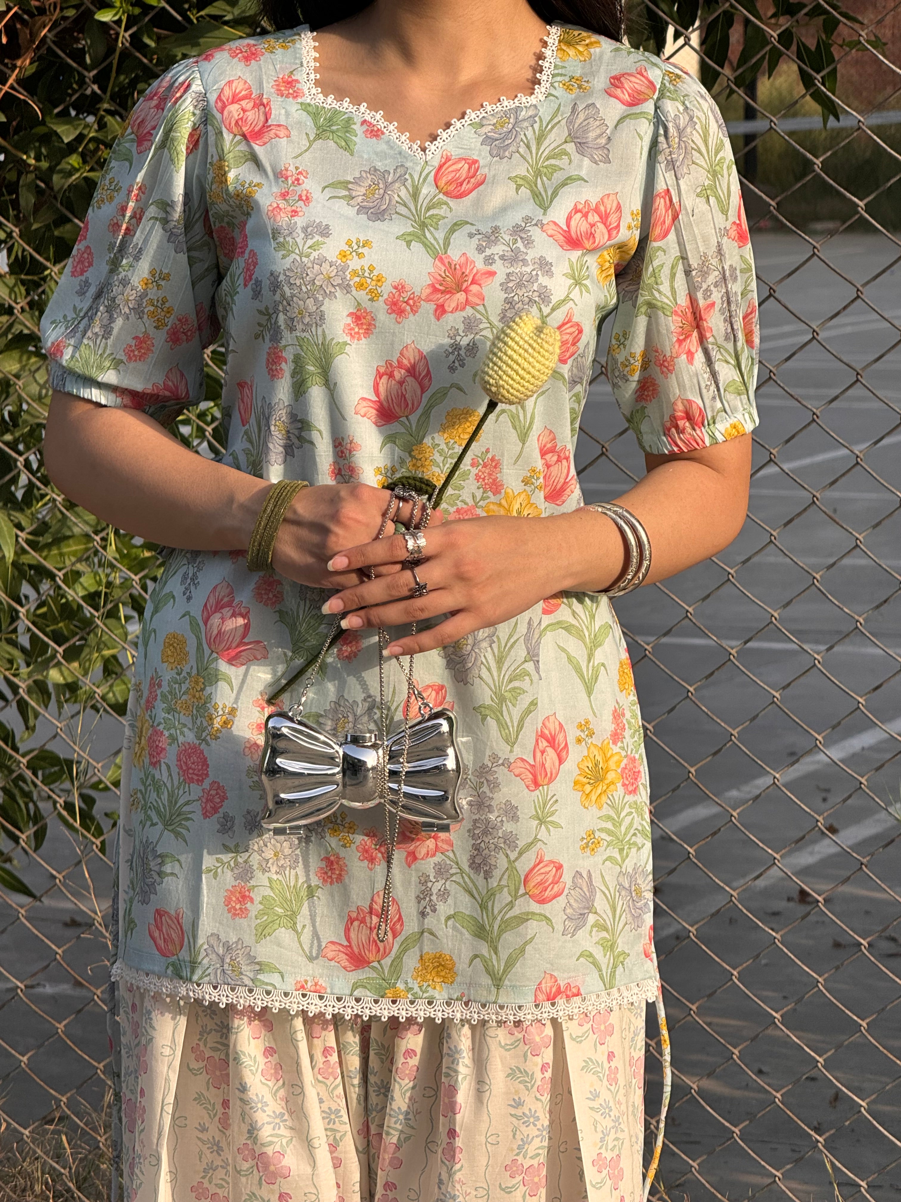 Blue bell Corset kurti