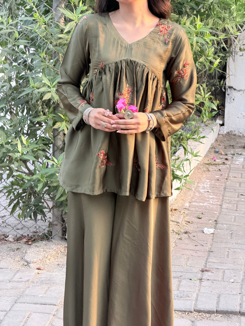 Sage bird Peplum