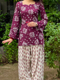 Bellflower Side Corset Set
