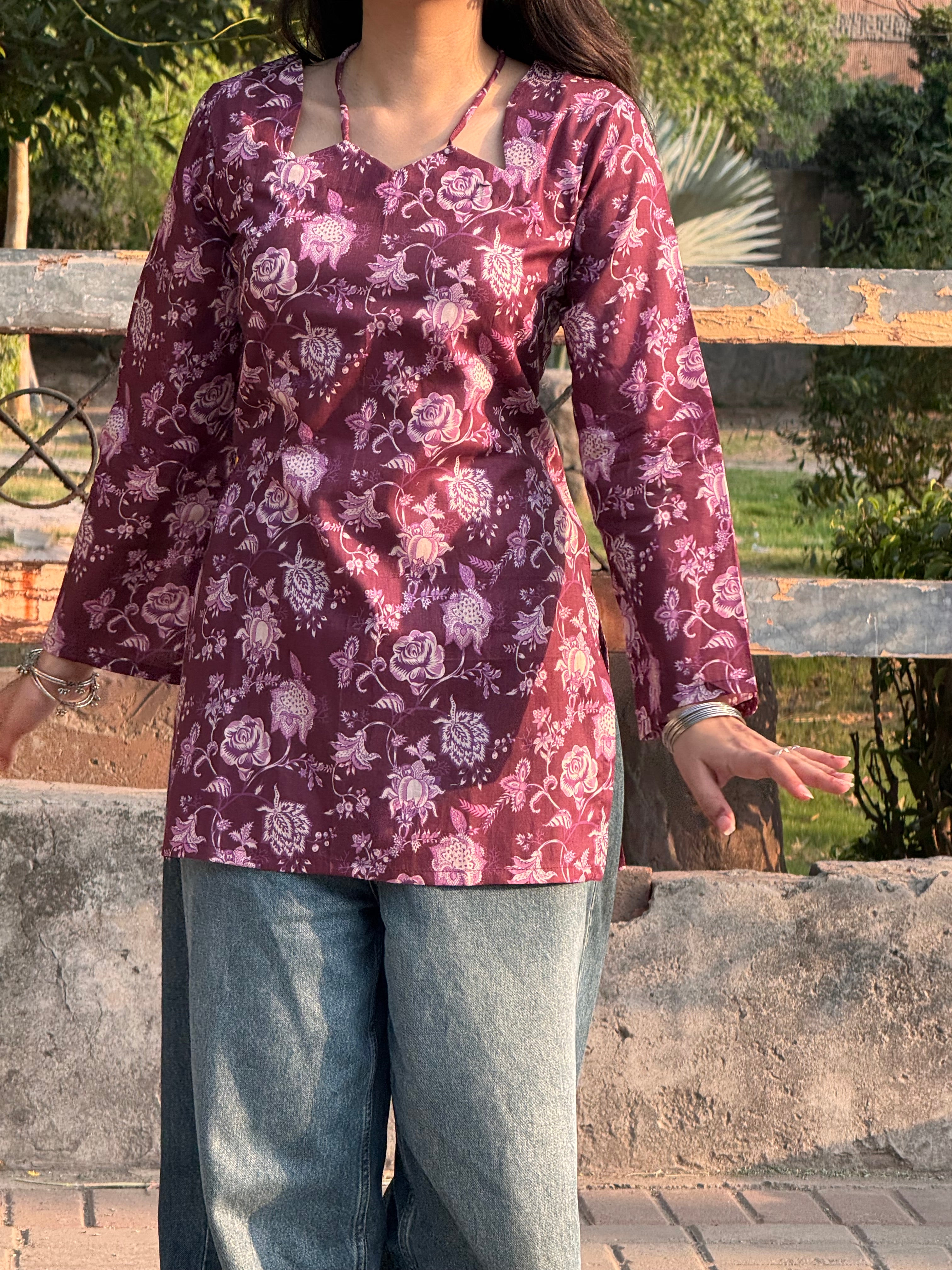 Plum Edit Corset kurti
