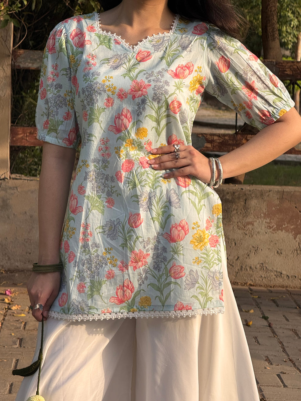 Blue bell Corset kurti