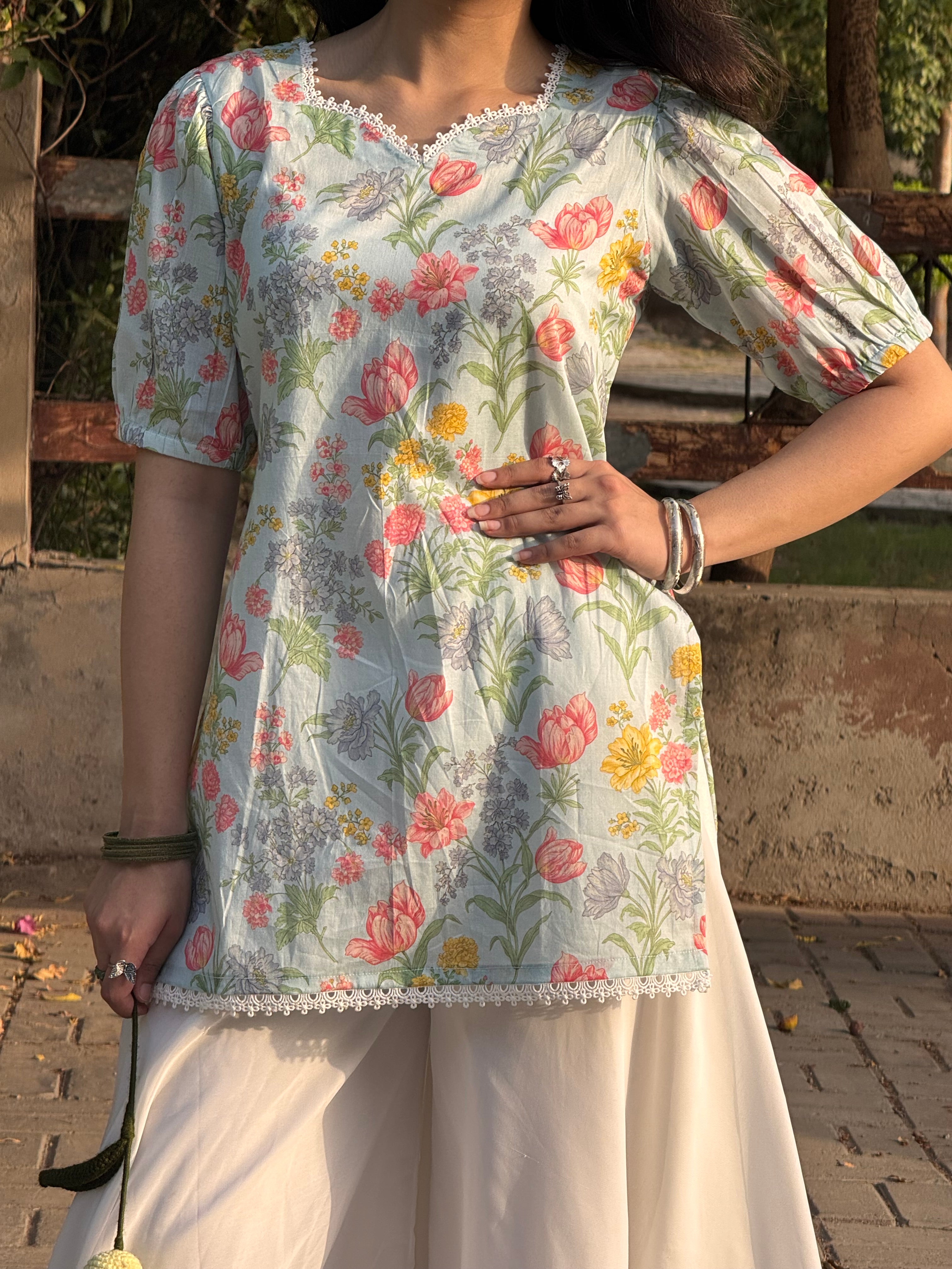 Blue bell Corset kurti