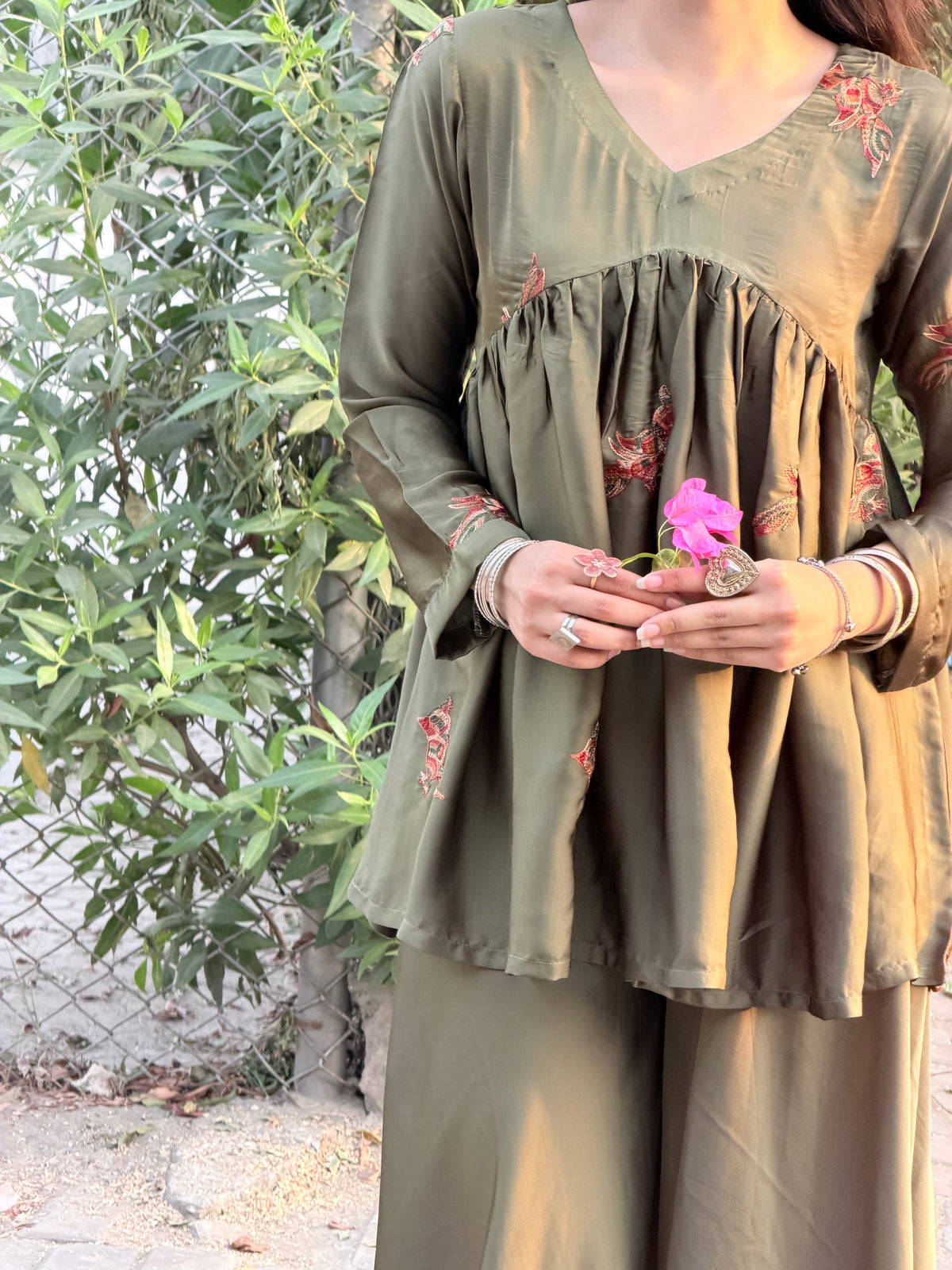 Sage bird Peplum