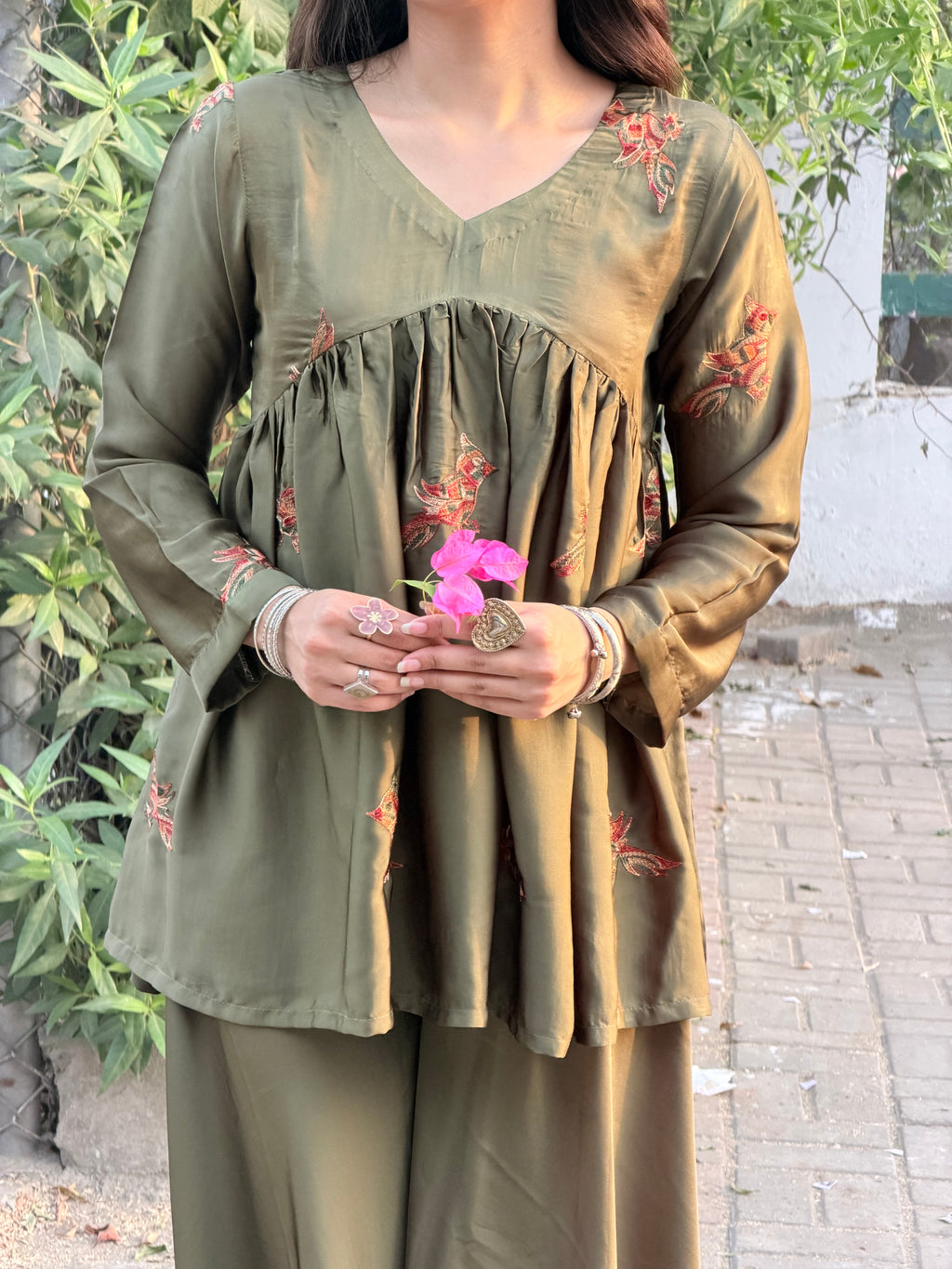 Sage bird Peplum