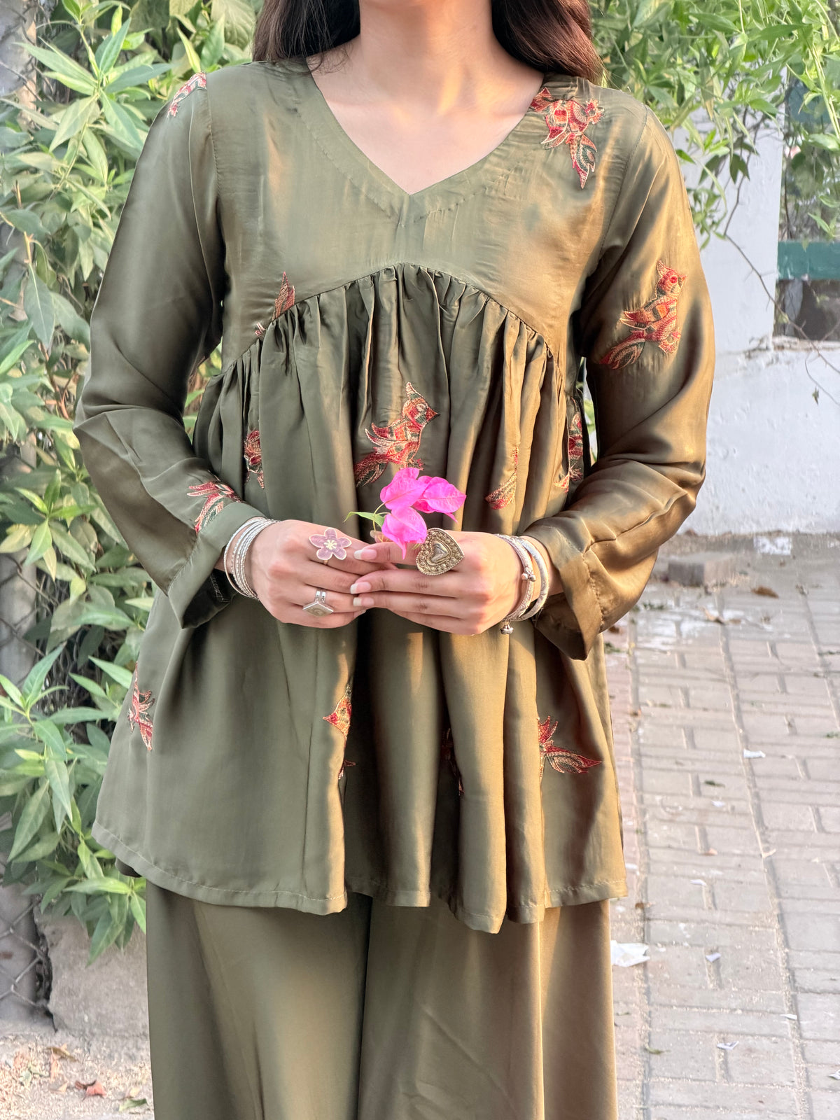 Sage bird Peplum