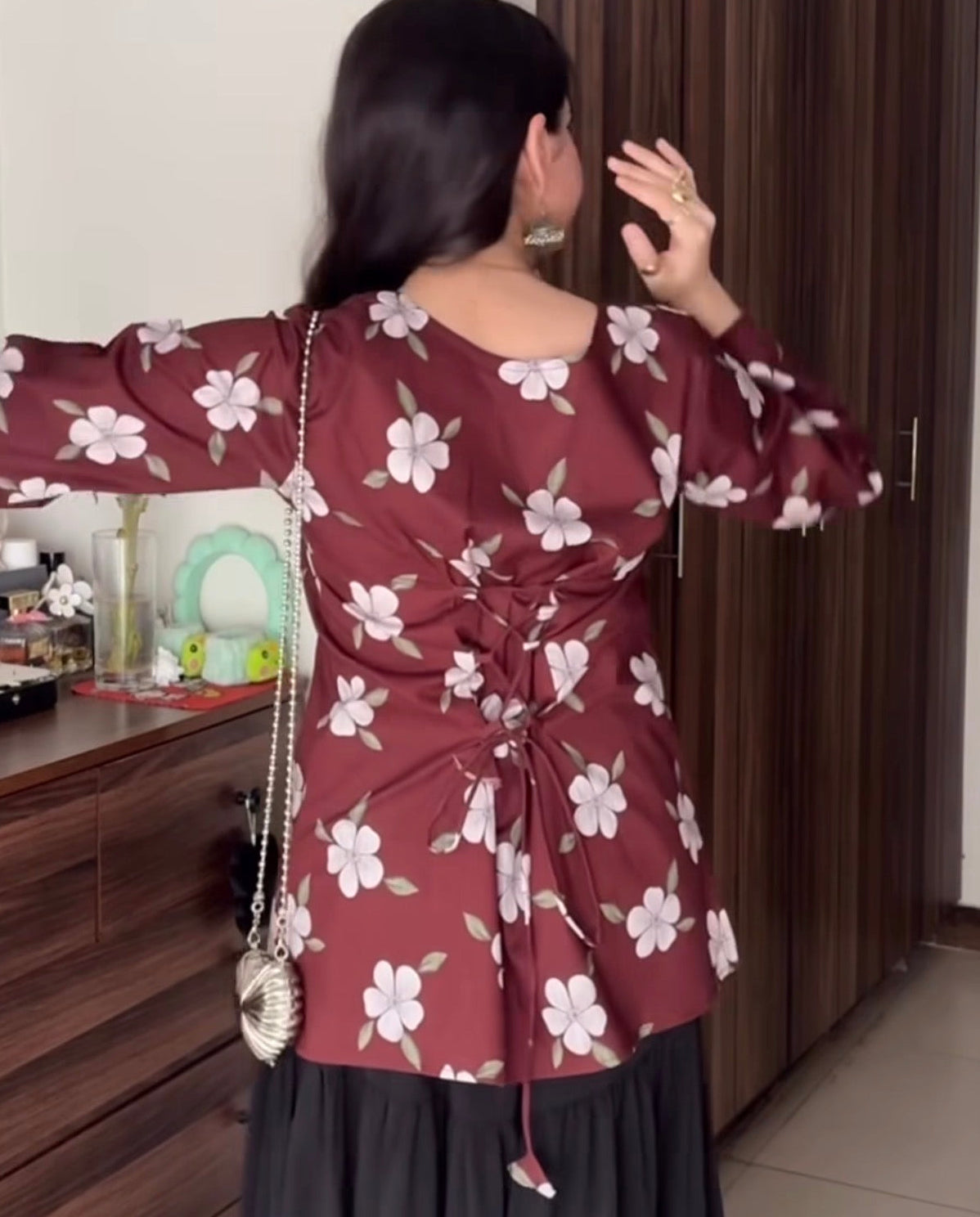 Cocoa Garden Corset kurti