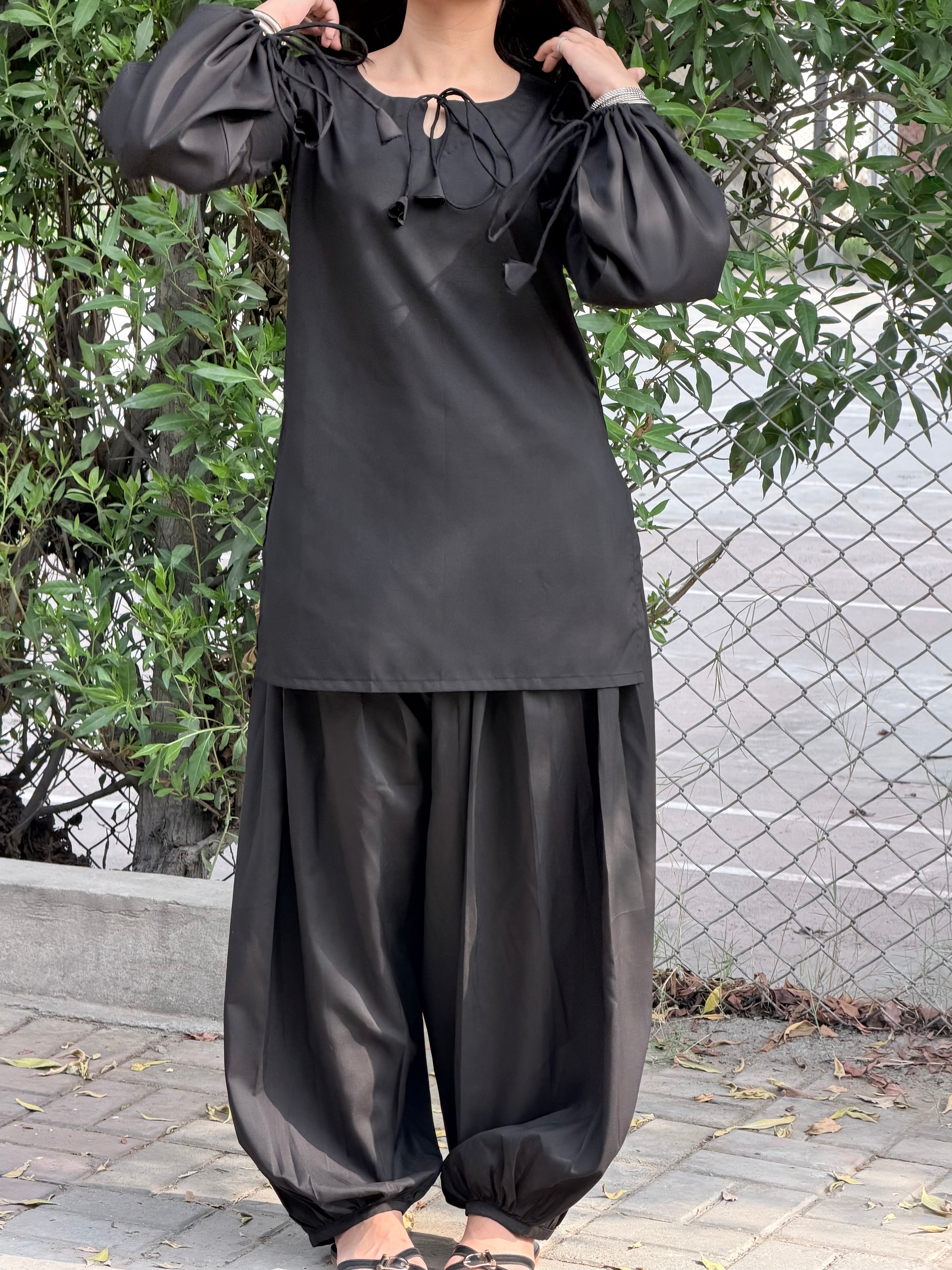 Siyah Basic Suit