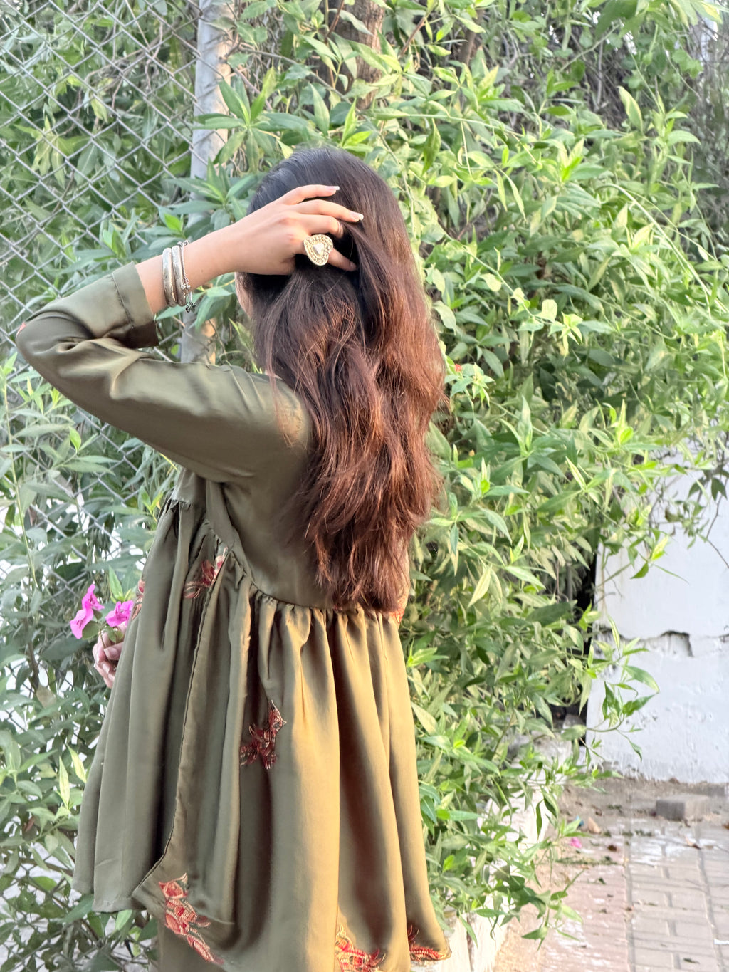 Sage bird Peplum