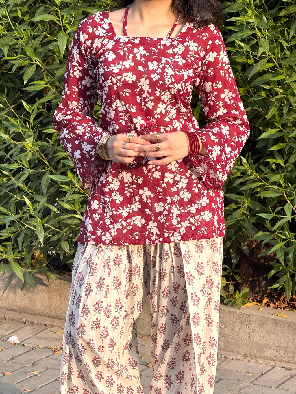 Roselle Kurti Set