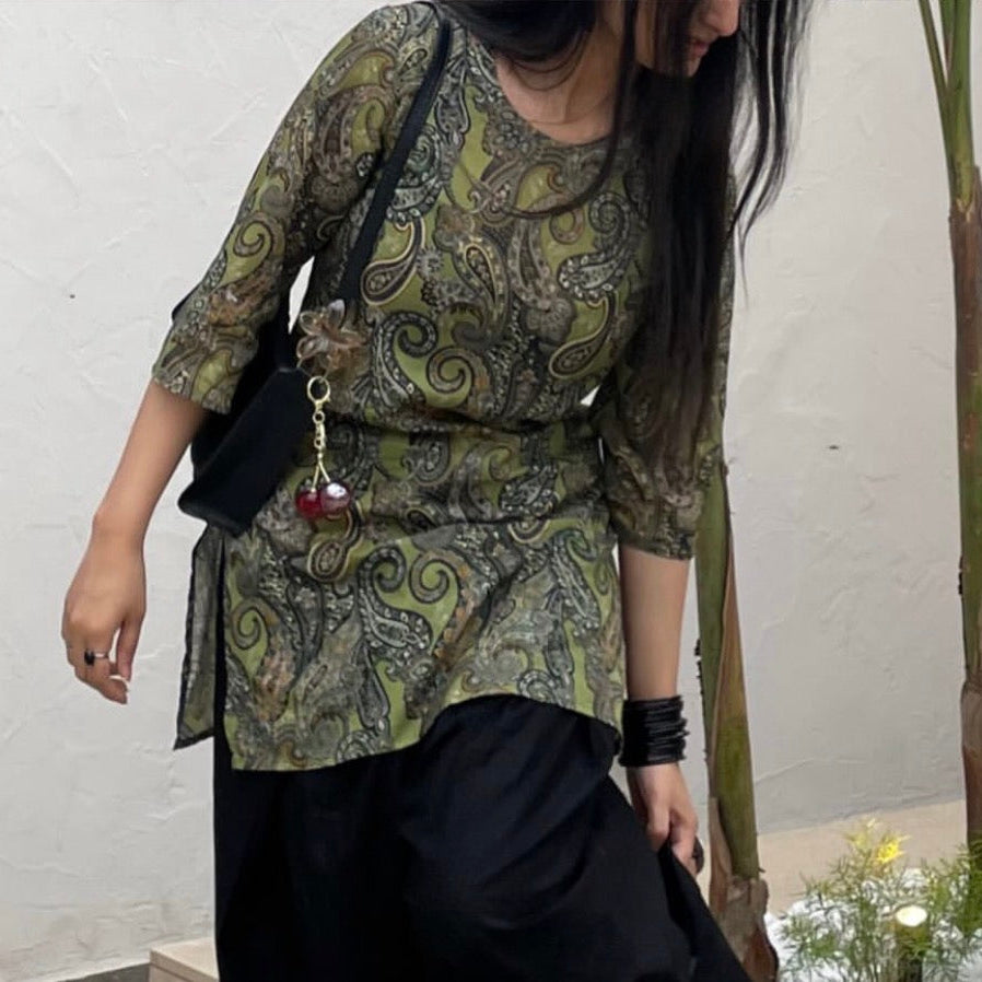 Forest Muse Corset kurti