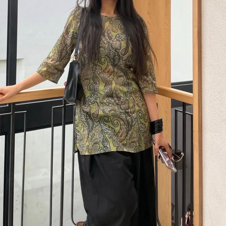 Forest Muse Corset kurti
