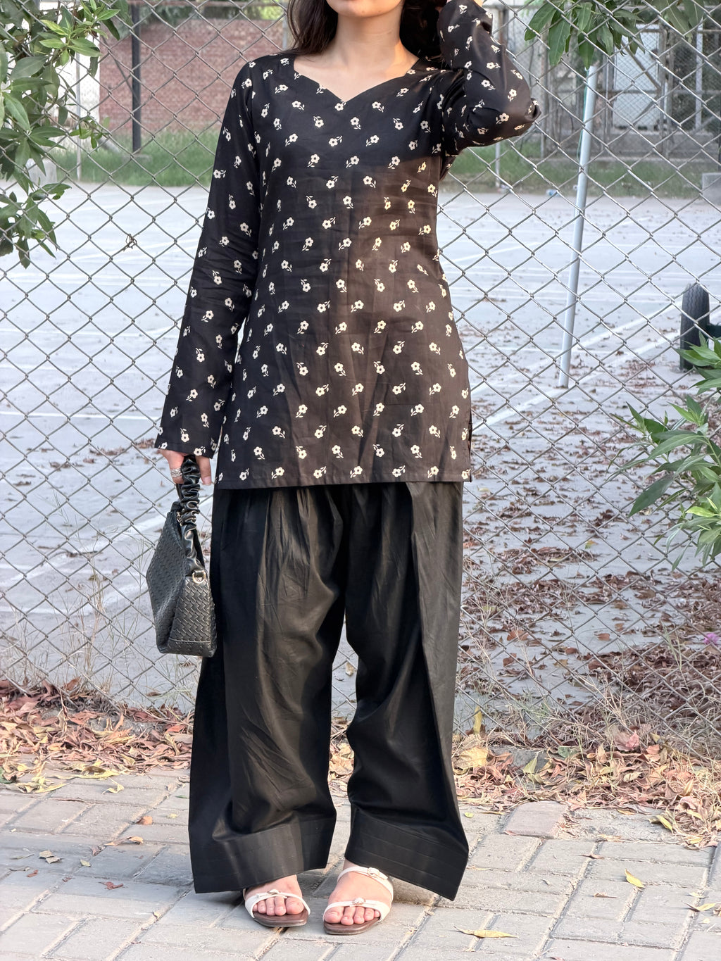 Ash Kurti Set