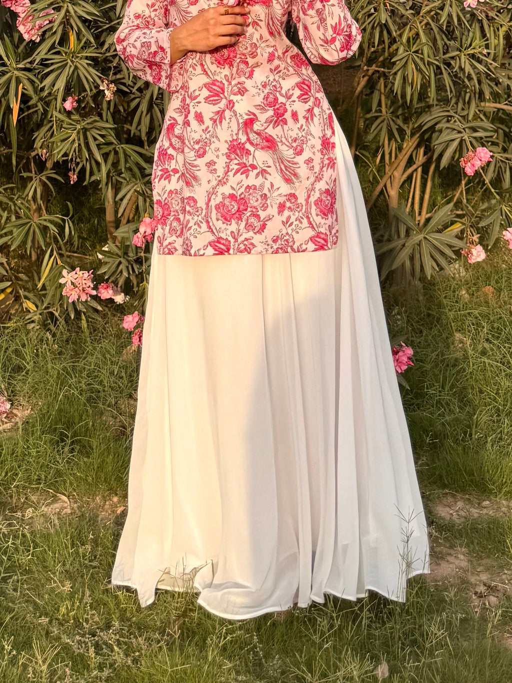 Chiffon Umbrella Skirt