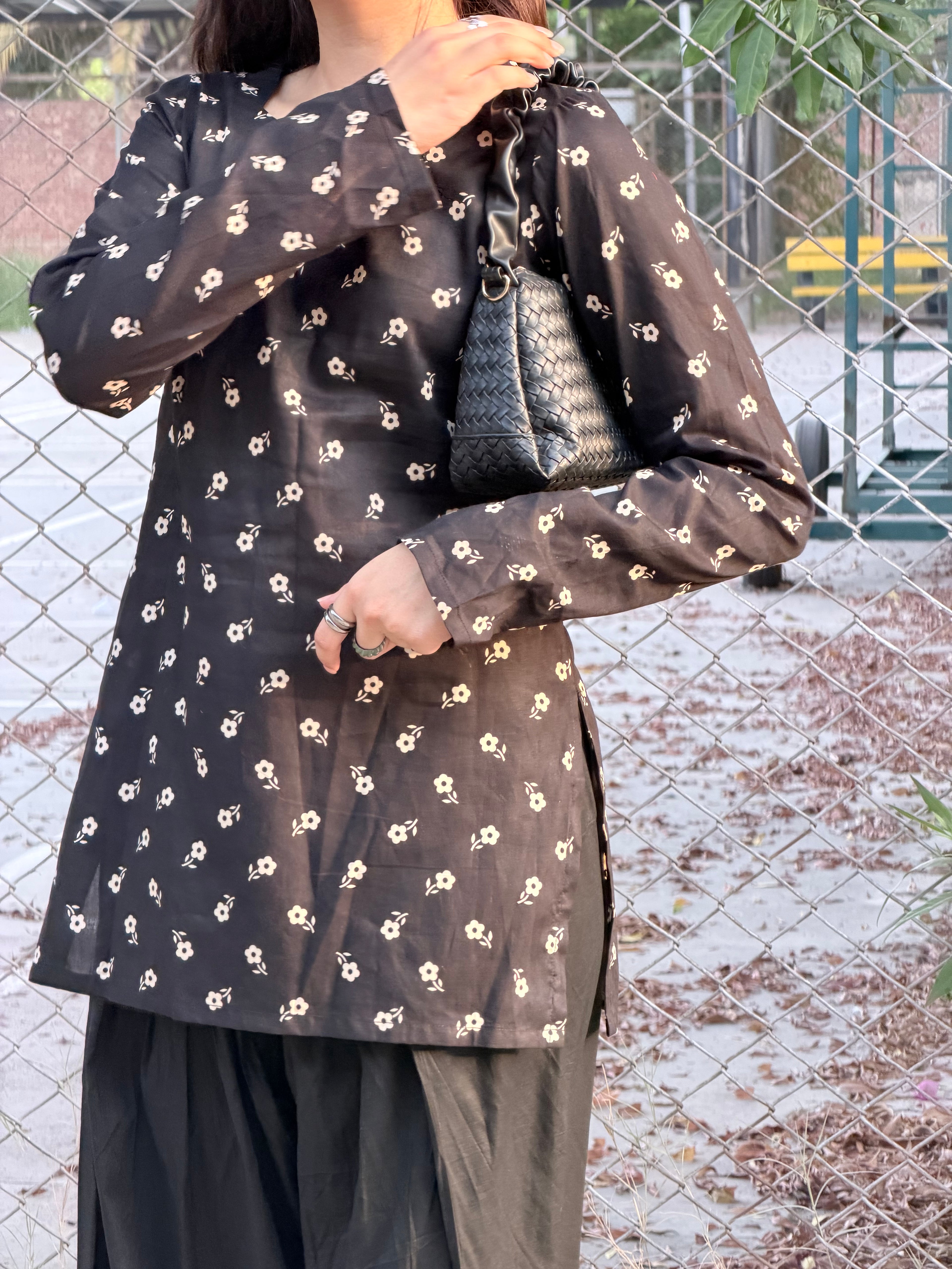Ash Kurti Set