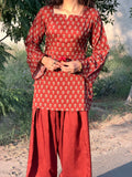 Ruby Rust Side Coset Suit