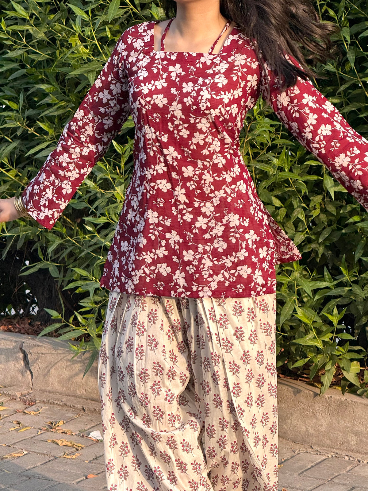 Roselle Kurti Set