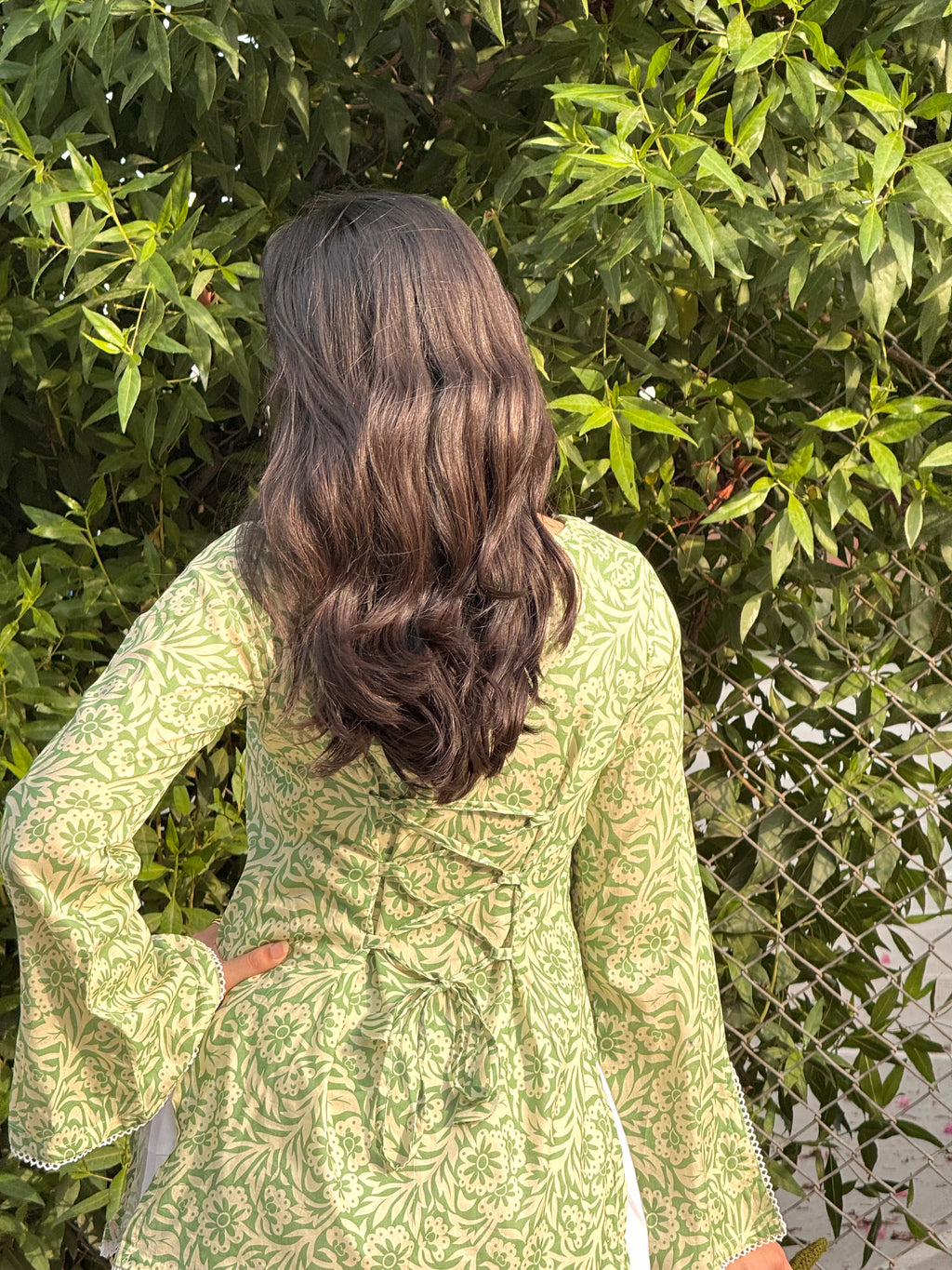 Soft Sage Kurti