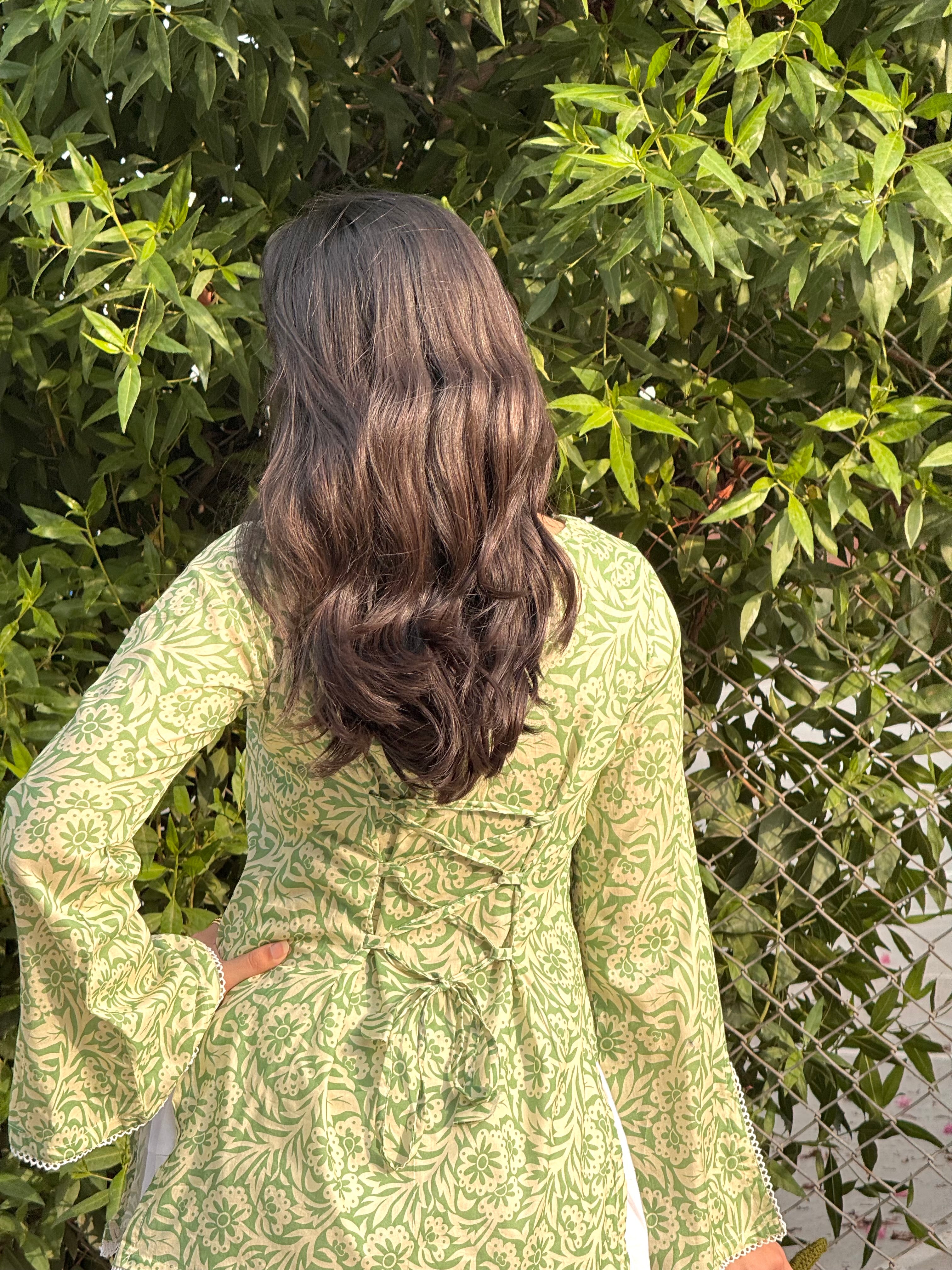 Soft Sage Kurti Set
