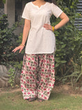 Pink Floral Shalwar
