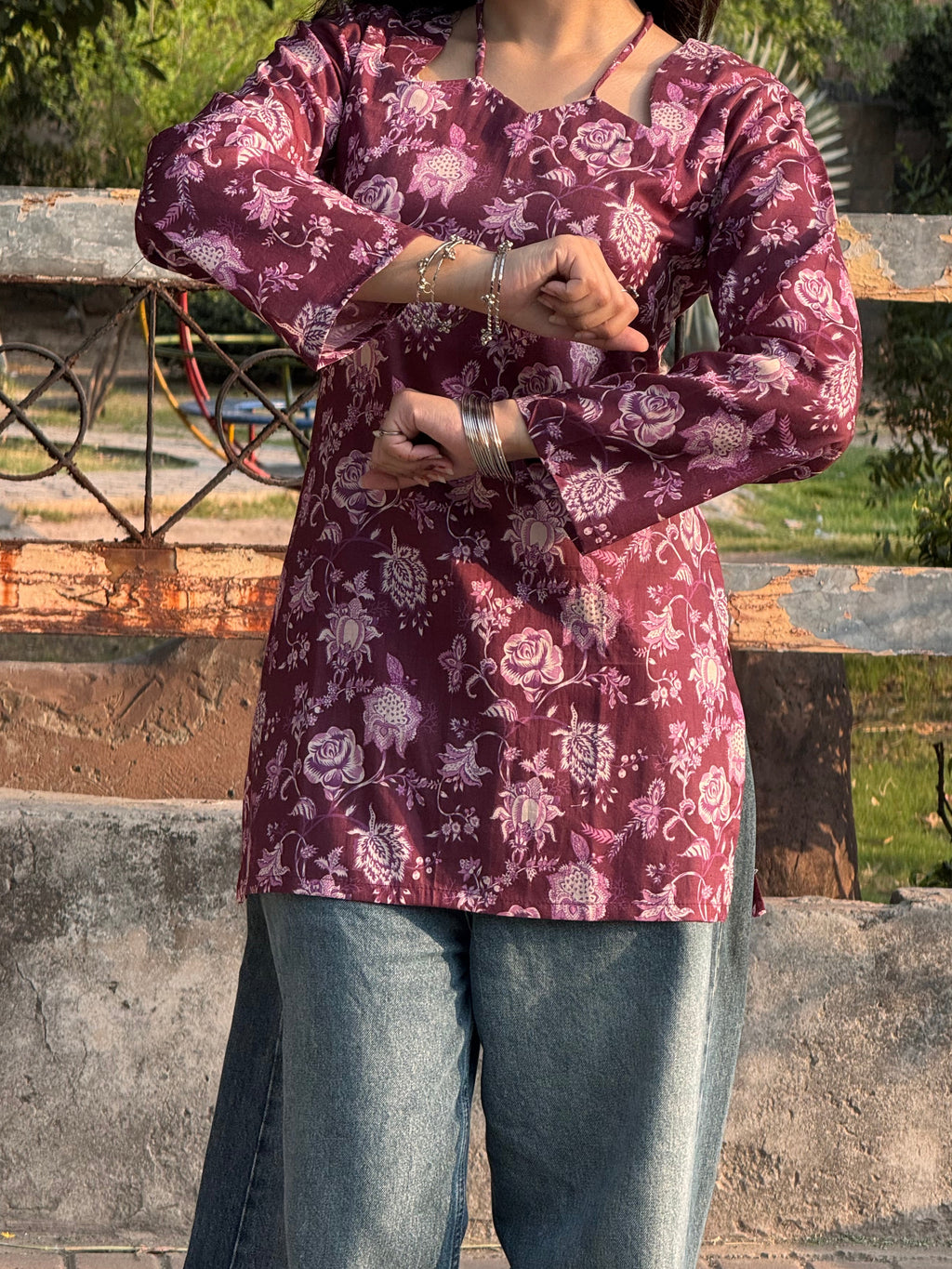 Plum Edit Corset kurti