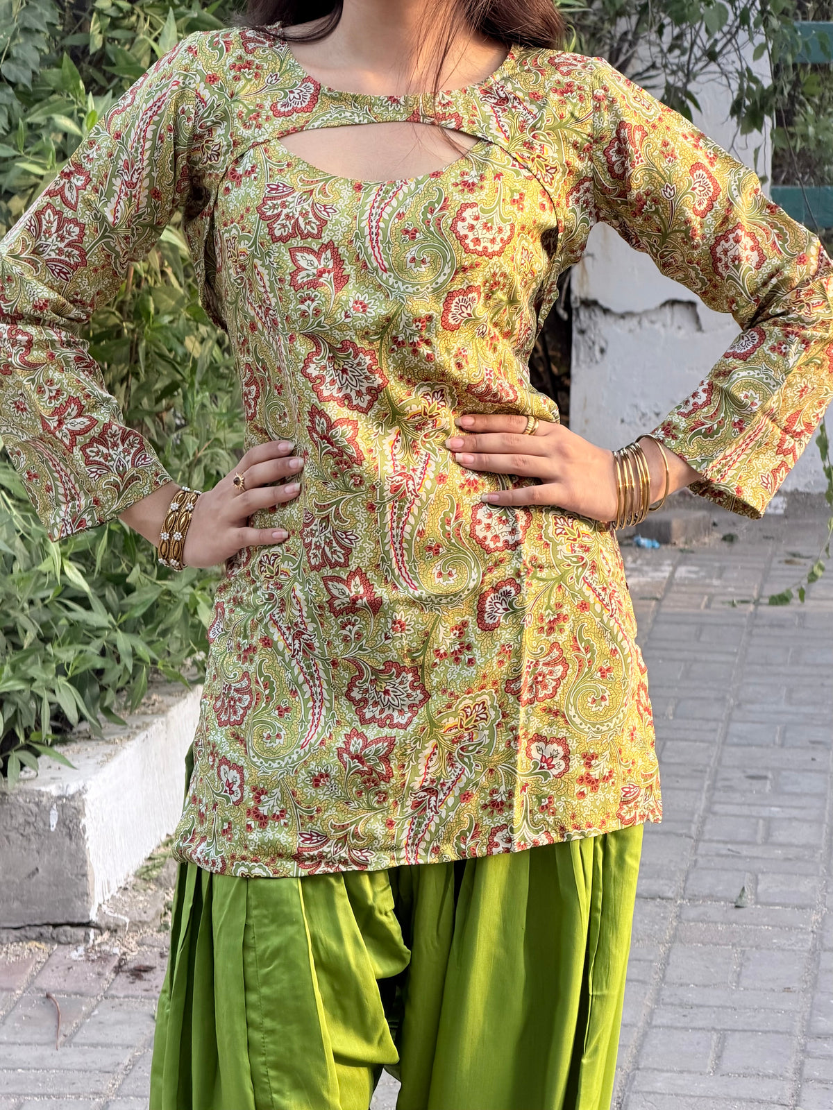 Meena  Convertible kurti Set