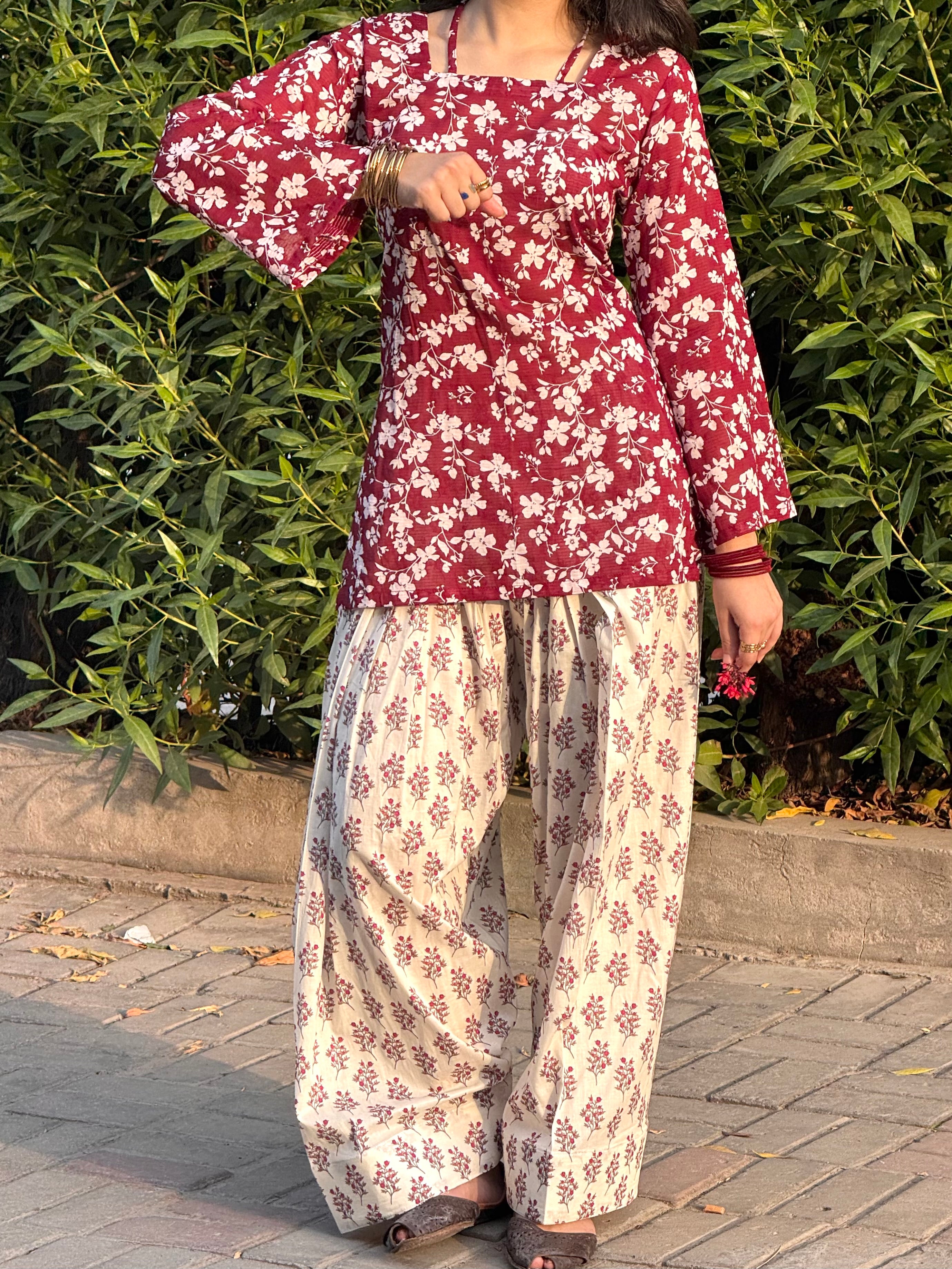 Roselle Kurti Set