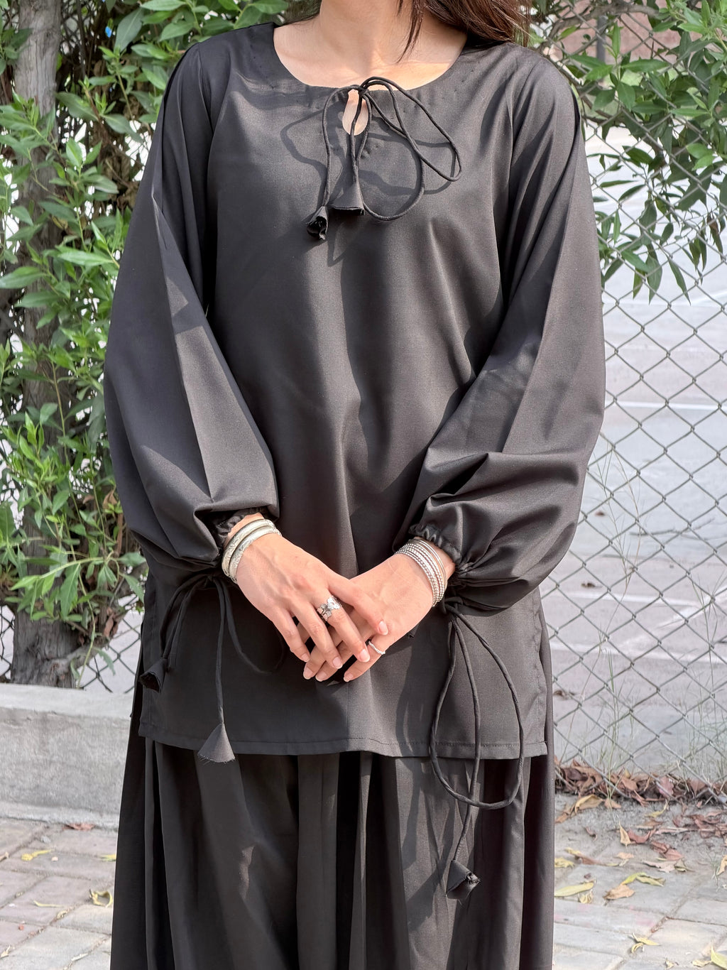 Siyah Basic Suit