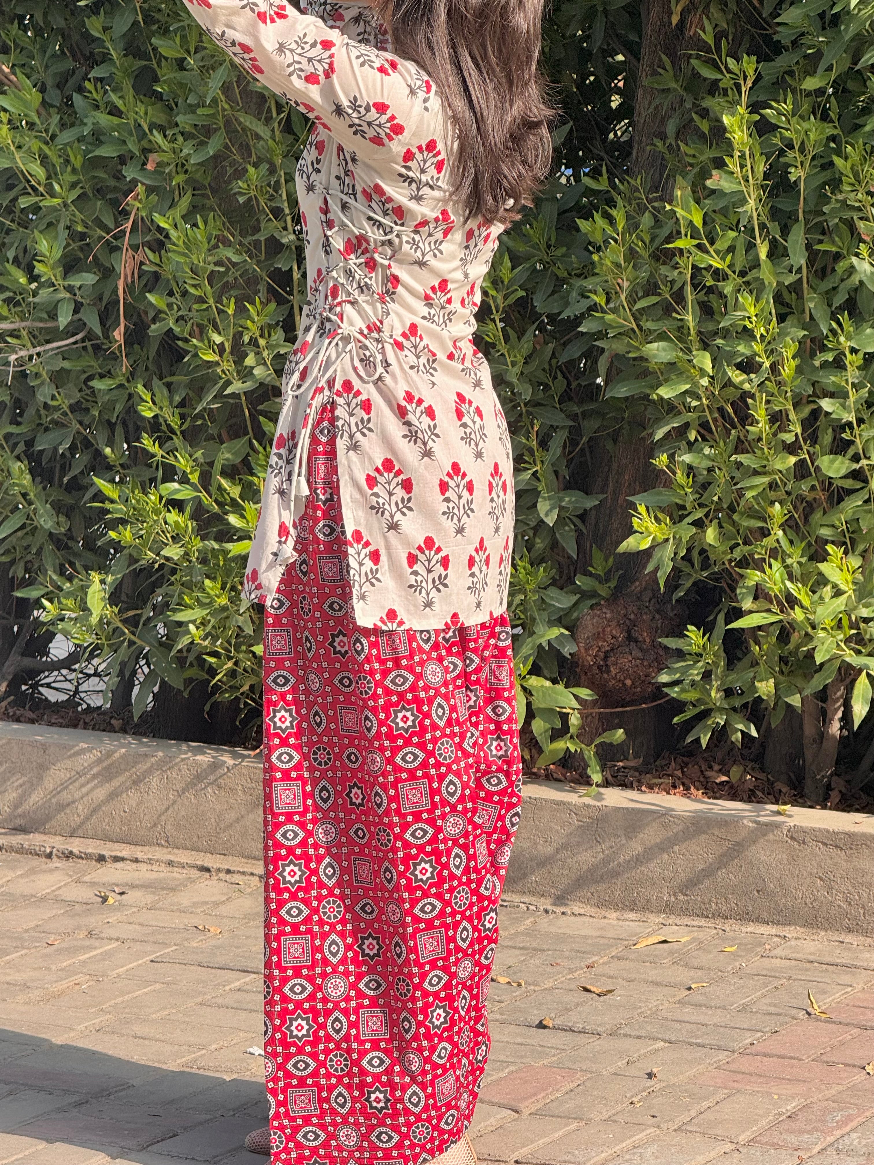 Mirchi Corset Set
