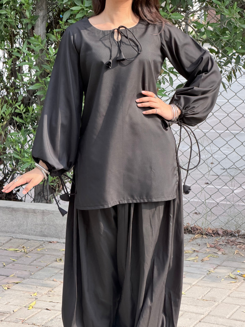 Siyah Basic Suit
