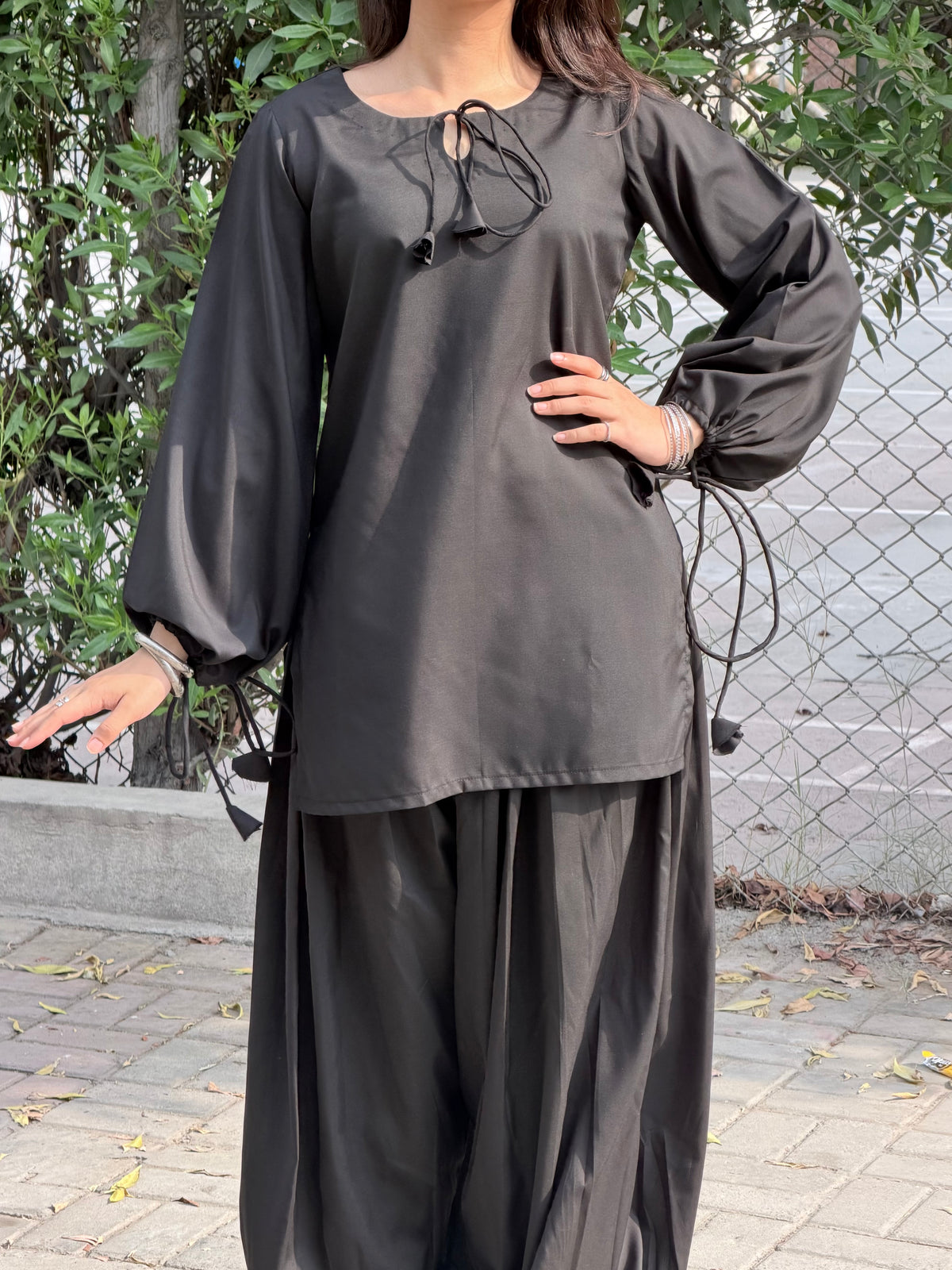 Siyah Basic Suit