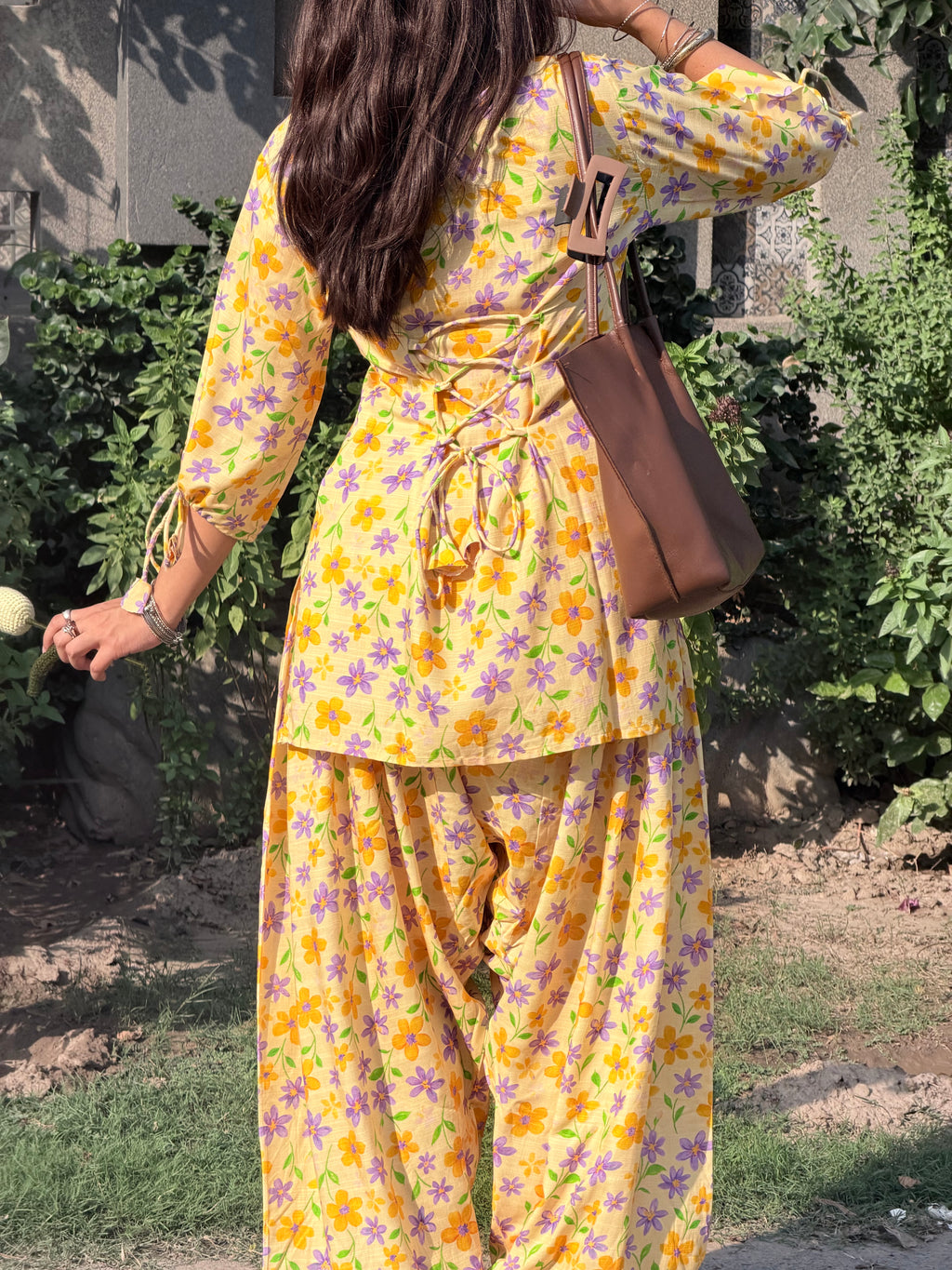 Floral Sunset Suit