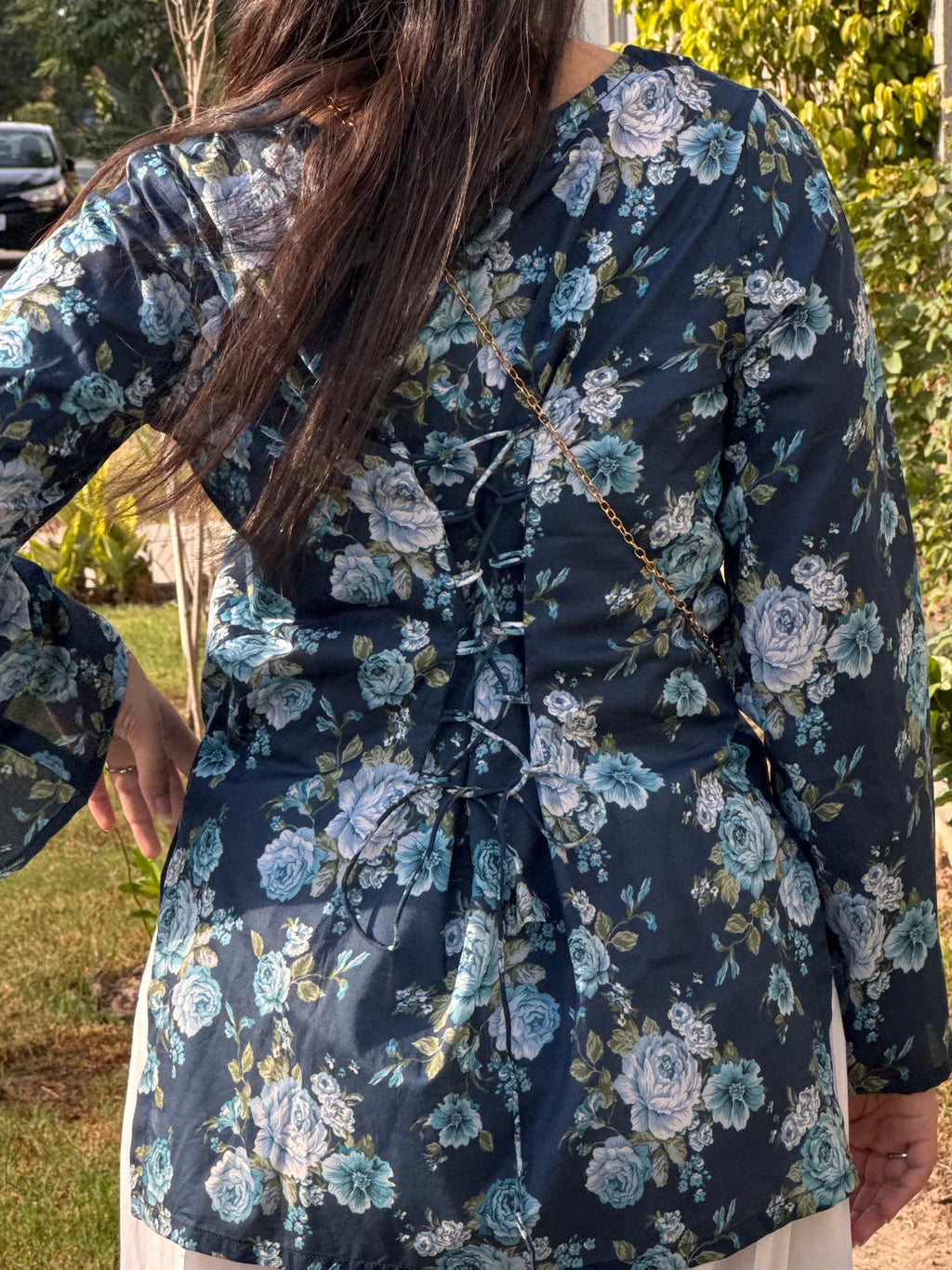 Sapphire Corset Kurti