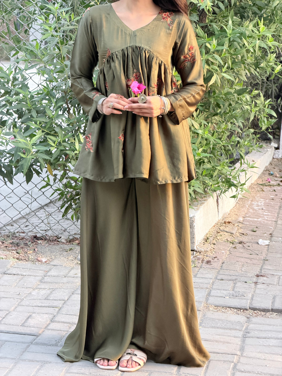 Sage bird Peplum