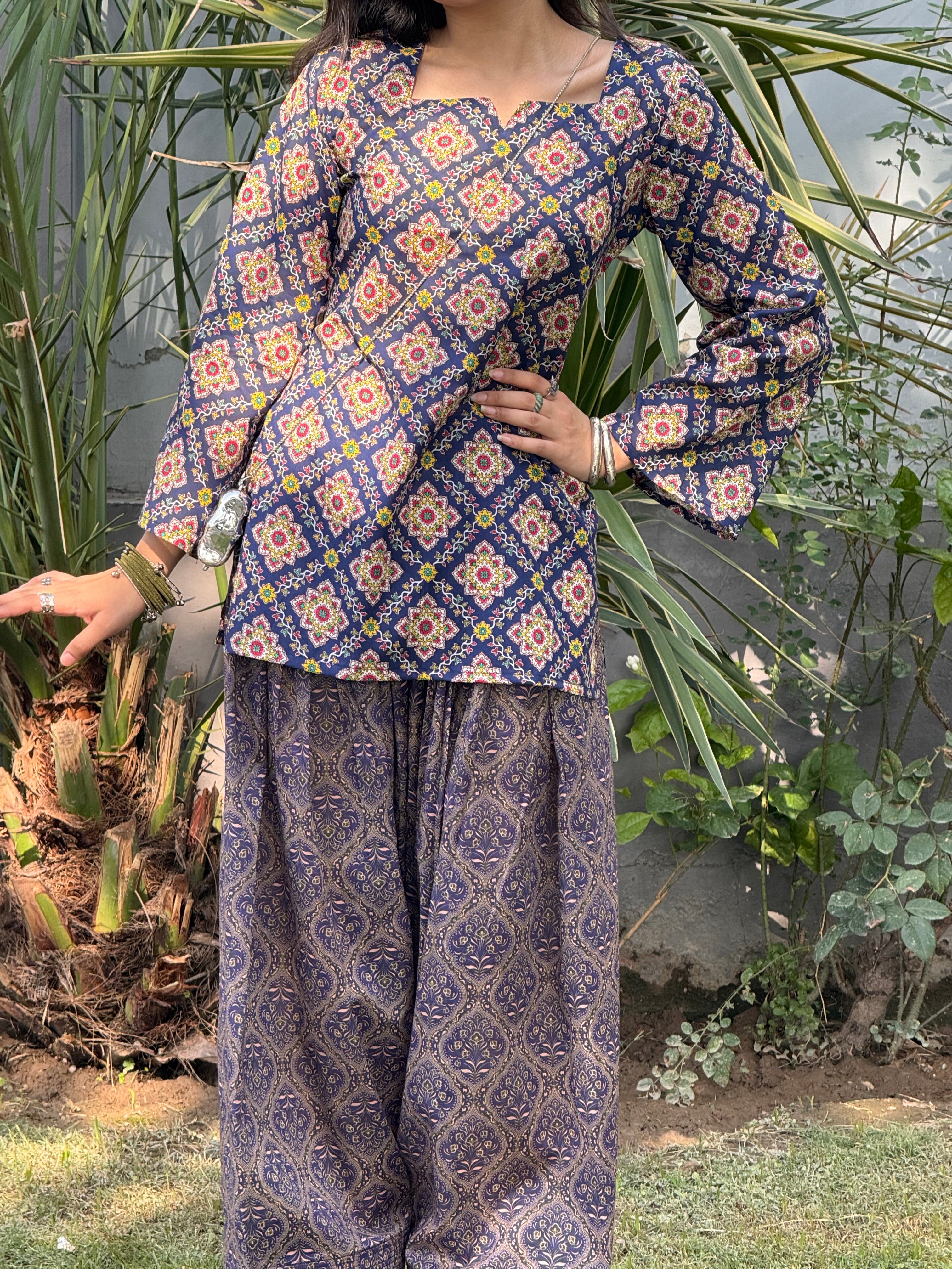Indigo Chatpati Corset kurti
