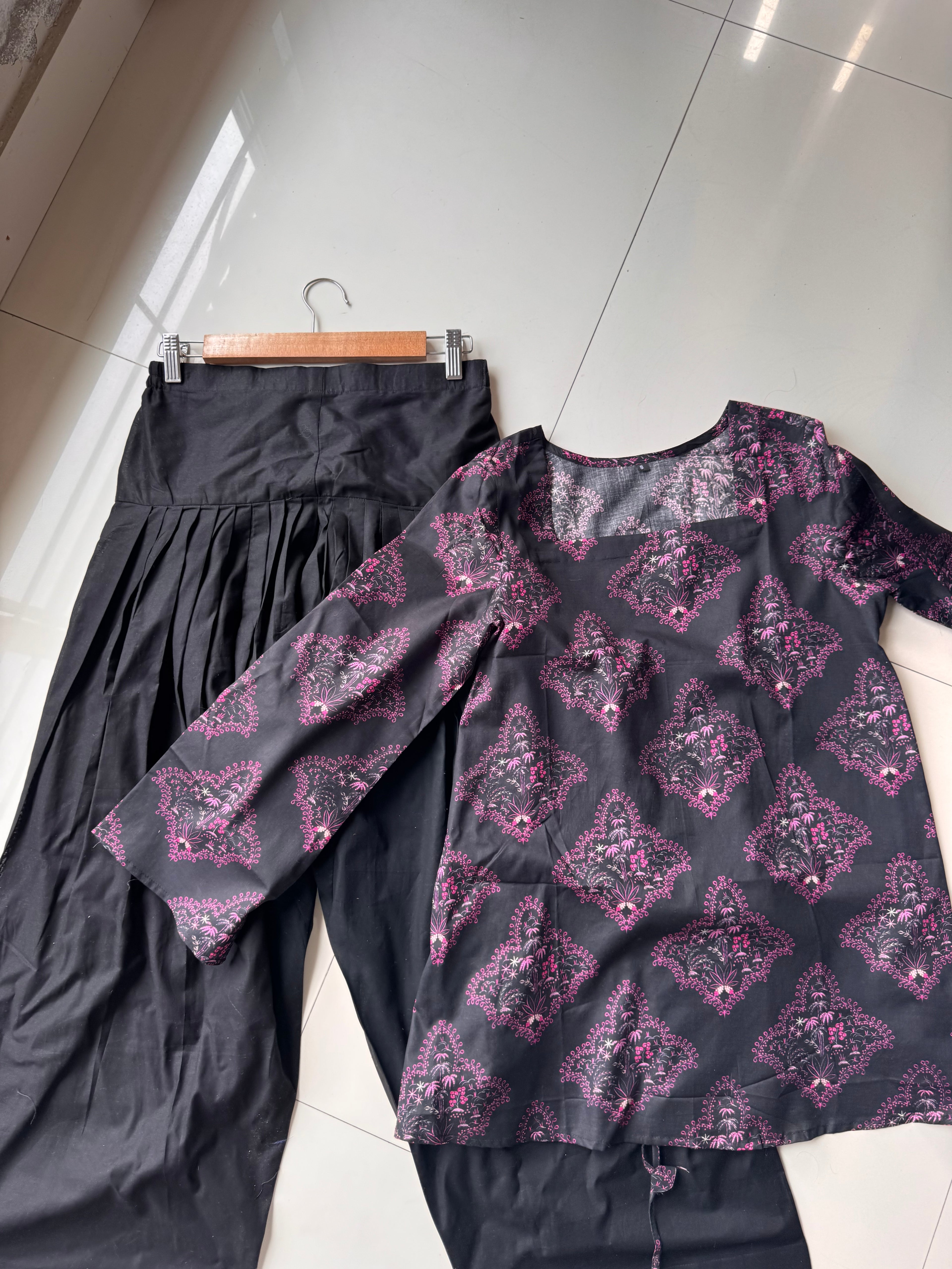 Black Farshi Shalwar