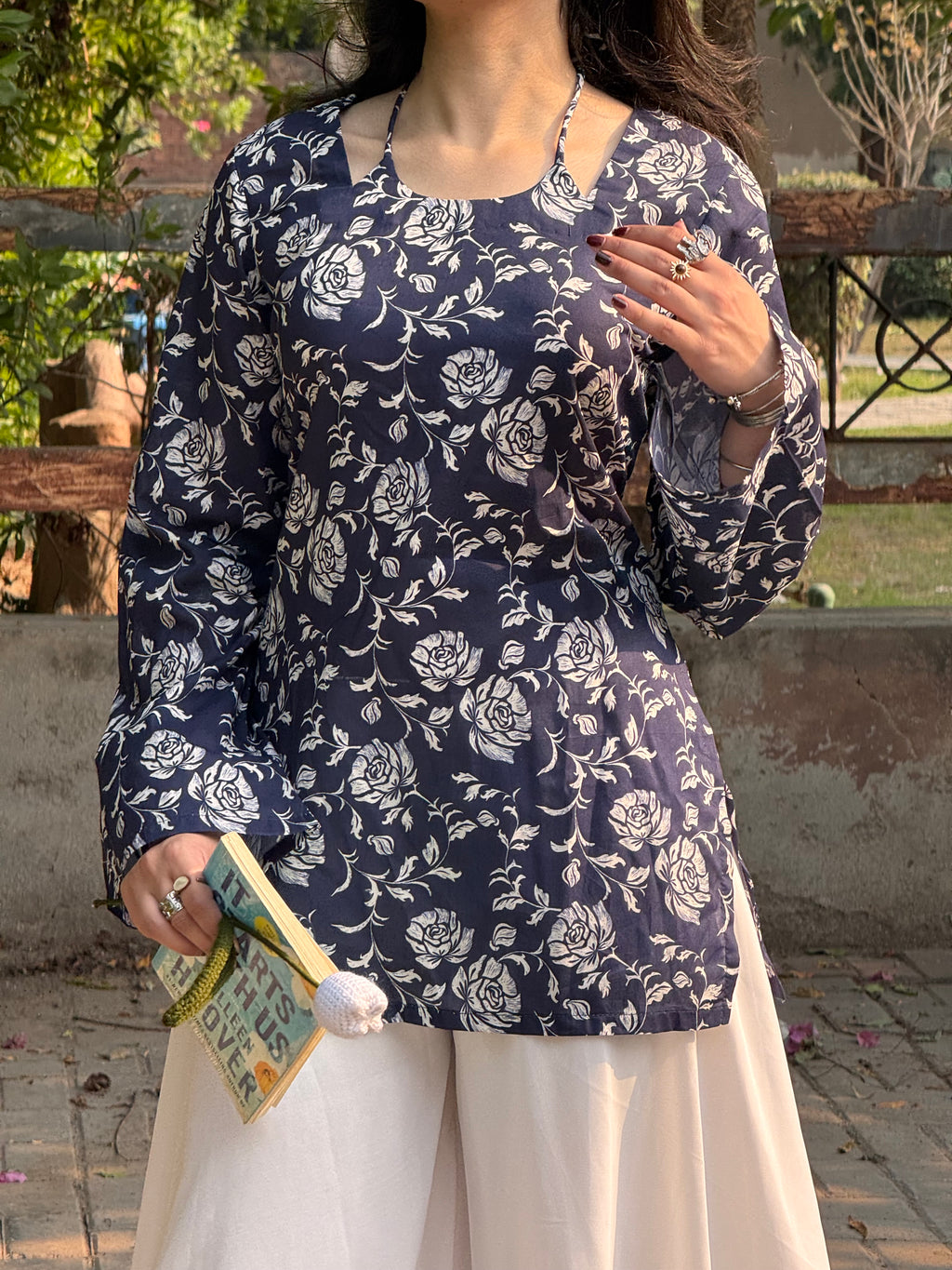 Royal flora Corset kurti