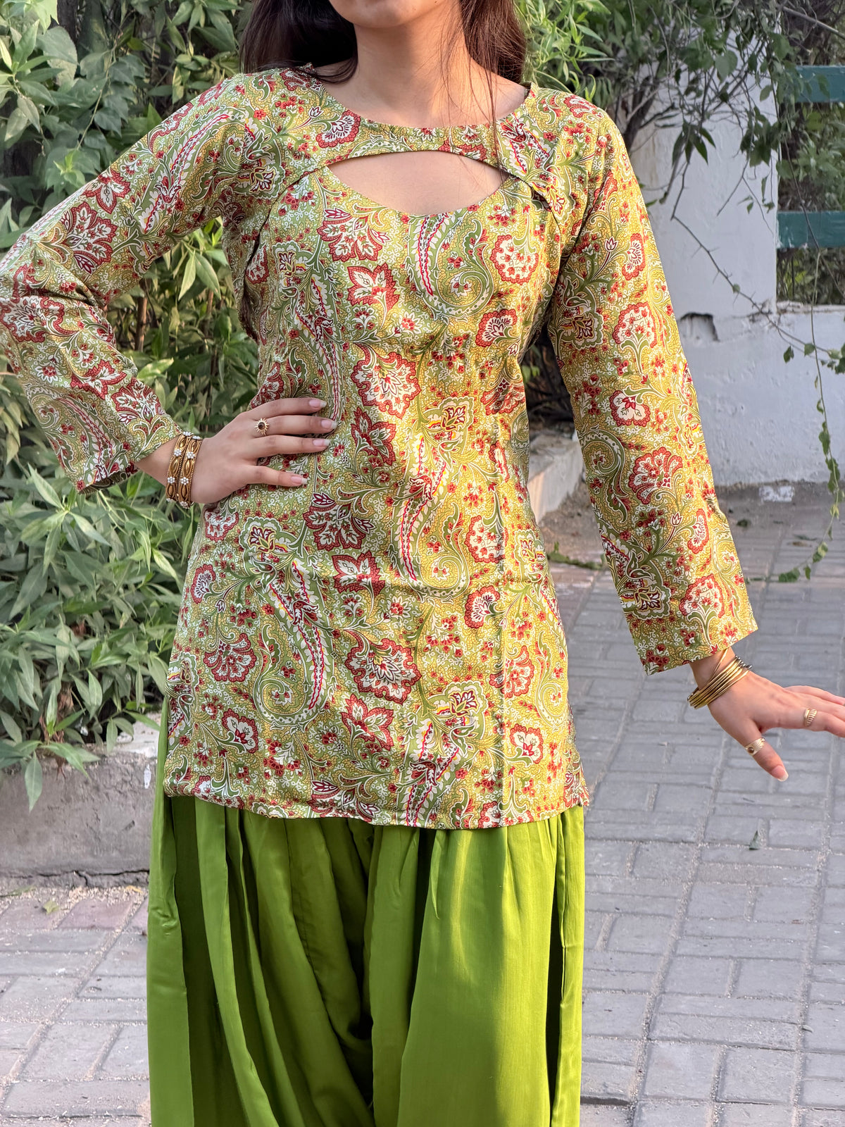 Meena  Convertible kurti Set