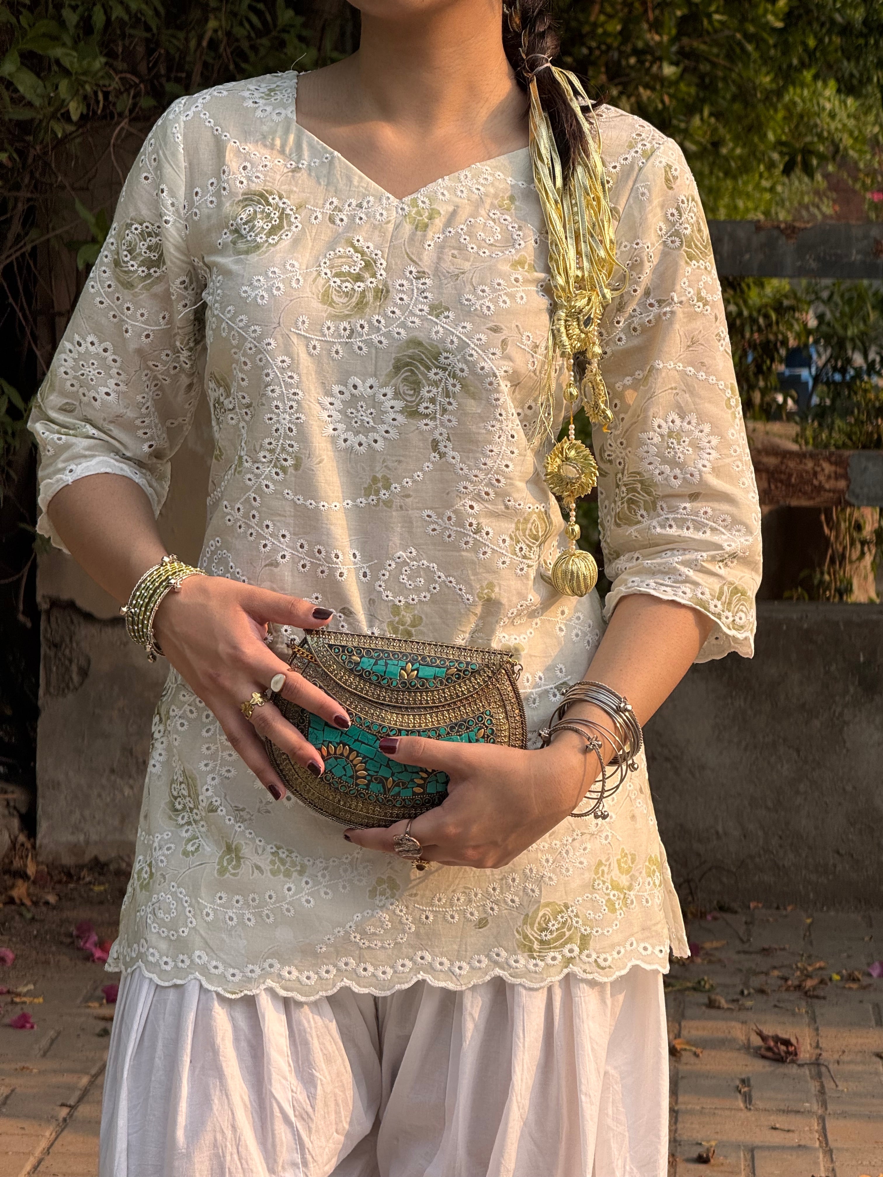 Mehreen Chicken kari Kurti