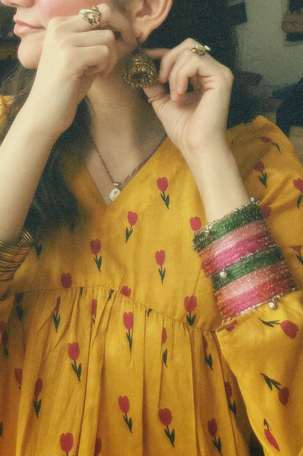Genda Phool peplum